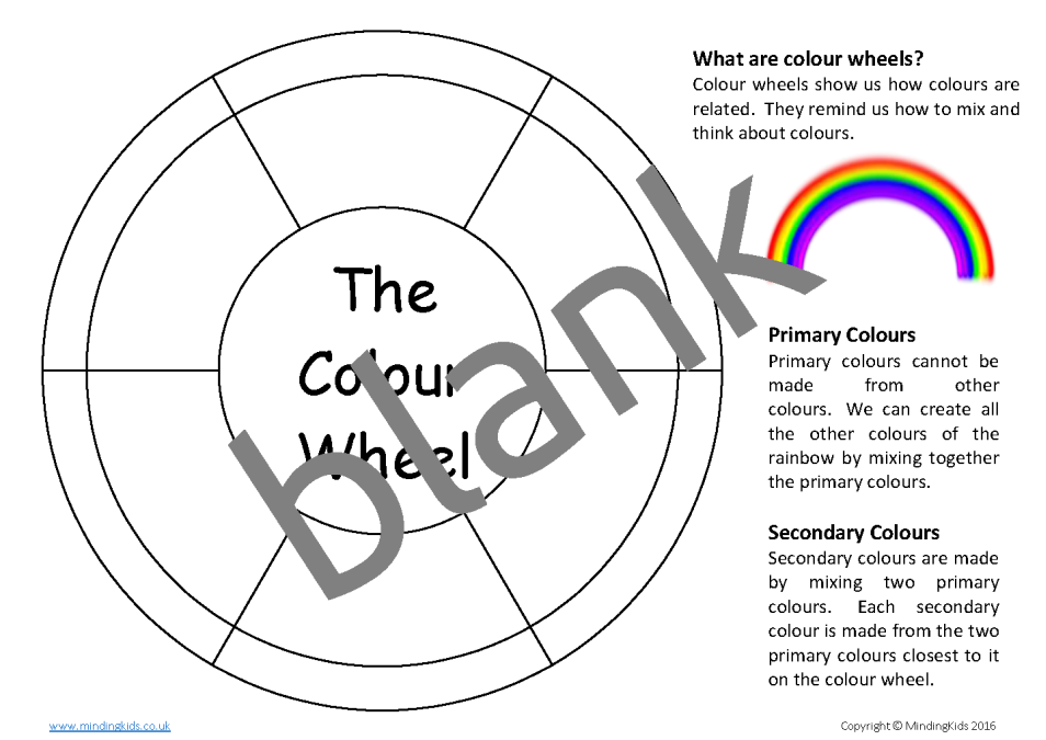 Colour Wheel Display - WordUnited